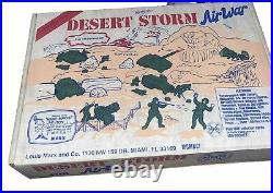 Marx #4791 Limited Edition Desert Storm Air War Playset Open Box