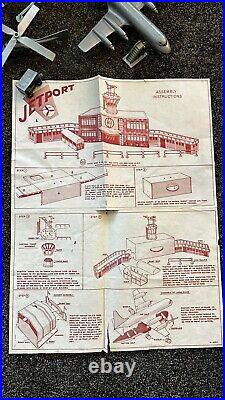 Marx 4810 American Airlines International Jet Port Orig Instructions Repo Box