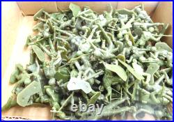 Marx 54mm Shiney Olive Army Figure Lot 90 Figures, 22 Different