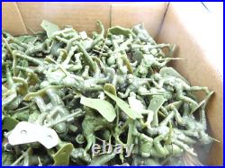 Marx 54mm Shiney Olive Army Figure Lot 90 Figures, 22 Different