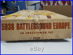 Marx 5938 European Battleground Playset Rare 1960's Items Look