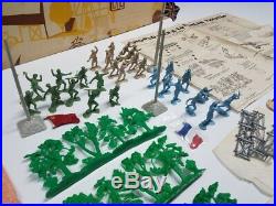 Marx 5938 European Battleground Playset Rare 1960's Items Look