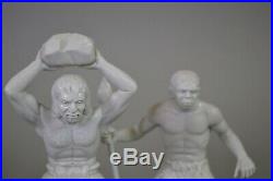 Marx 6 inch Cavemen in RARE Grey