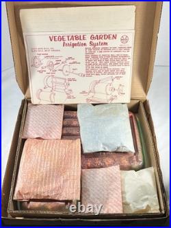 Marx 6021 Irrigated Vegetable Garden Set Irrigation System Playset