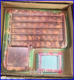 Marx 6021 Irrigated Vegetable Garden Set Irrigation System Playset