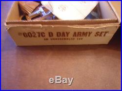 Marx #6027C D Day Army Set, Sears Allstate Box