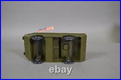 Marx AMPHIBIOUS DUCK with RARE GUN and FLAGS 1950's