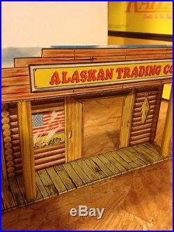 Marx Alaska Playset Alaskan Trading Company Building In Excellent Condition
