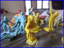 Marx Alaska and Arctic playset, animals, people