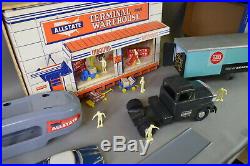 Marx Allstate Terminal Warehouse Play set with Car & Truck