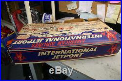 Marx American Airlines #4810 International Jet Port in box with directions