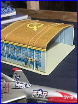 Marx American Airlines Astrojet Airport Set #4810 Int'l Jetport with Box 1960s