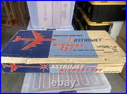 Marx American Airlines Astrojet Airport Set #4810 Int'l Jetport with Box 1960s