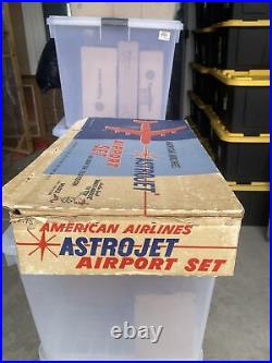 Marx American Airlines Astrojet Airport Set #4810 Int'l Jetport with Box 1960s