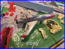 Marx American Airlines Astrojet Airport Set #4810 International Jetport Box'60s