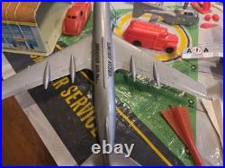 Marx American Airlines Astrojet Airport Set #4810 International Jetport Box'60s