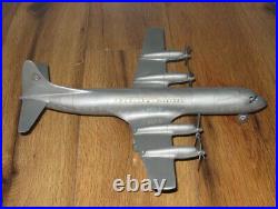 Marx American Airlines International Jetport Lockheed Electra hard plastic Plane