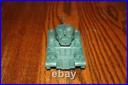 Marx American Army Battleground Desert Fox Large Green #51 Tank MPC, Timmee