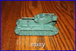 Marx American Army Battleground Desert Fox Large Green #51 Tank MPC, Timmee