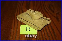 Marx American Army Battleground Desert Fox Large Tan #51 Tank B MPC, Timmee