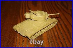 Marx American Army Battleground Desert Fox Large Tan #51 Tank MPC, Timmee