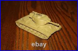 Marx American Army Battleground Desert Fox Large Tan #51 Tank MPC, Timmee