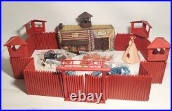 Marx Apache Fort Play Set Sears Allstate Heritage with Box Vintage No. 7959093C