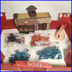 Marx Apache Fort Play Set Sears Allstate Heritage with Box Vintage No. 7959093C