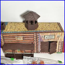 Marx Apache Fort Play Set Sears Allstate Heritage with Box Vintage No. 7959093C