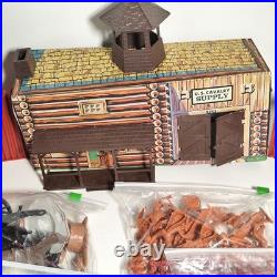 Marx Apache Fort Play Set Sears Allstate Heritage with Box Vintage No. 7959093C