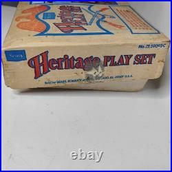 Marx Apache Fort Play Set Sears Allstate Heritage with Box Vintage No. 7959093C