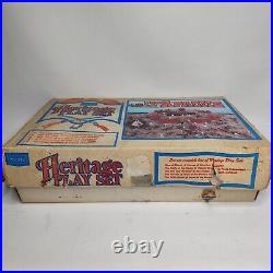 Marx Apache Fort Play Set Sears Allstate Heritage with Box Vintage No. 7959093C
