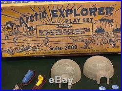 Marx Arctic Explorer Play Set Series 2000 Box#3702
