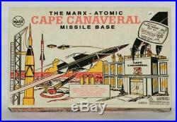 Marx Atomic Cape Canaveral #4521 Missile Base Playset withOriginal Box, NM