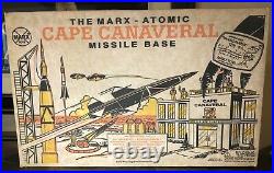 Marx Atomic Cape Canaveral Missile Base Play Set No. 4521 With Figures