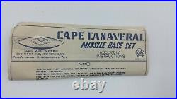 Marx Atomic Cape Canaveral Missile Base Play Set No. 688 With Figures