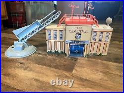 Marx-Atomic Cape Canaveral Missile Base Playset 4521 in Box Some Missing Pieces