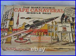 Marx Atomic Cape Canaveral Missile Base Playset Vintage Toy Soldier Sci Fi War