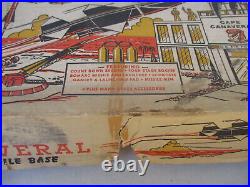Marx Atomic Cape Canaveral Missile Base Playset Vintage Toy Soldier Sci Fi War