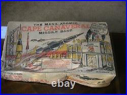 Marx Atomic Cape Canaveral Missle Base Playset 1965 Rex Mars Figures