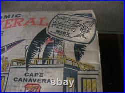 Marx Atomic Cape Canaveral Missle Base Playset 1965 Rex Mars Figures