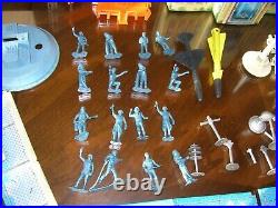 Marx Atomic Cape Canaveral Missle Base Playset 1965 Rex Mars Figures