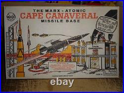 Marx Atomic Cape Canaveral Playset in Box