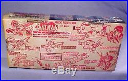 Marx BATMAN MAGIC PICTURE PISTOL GUN NEW OLD STORE STOCK BOXED 1966 RARE