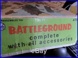 Marx BOXED Battleground Set No. 4756 Playset WWII