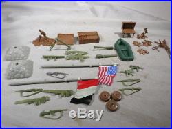 Marx BOXED Battleground Set No. 4756 Playset WWII