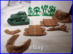 Marx BOXED Battleground Set No. 4756 Playset WWII