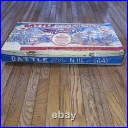 Marx Battle Of The Blue And Gray 1962 Civil War Playset Near Complete Set 4658