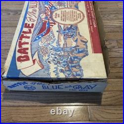 Marx Battle Of The Blue And Gray 1962 Civil War Playset Near Complete Set 4658