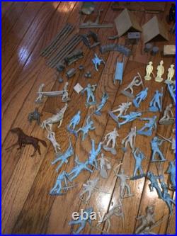Marx Battle Of The Blue And Gray 1962 Civil War Playset Near Complete Set 4658